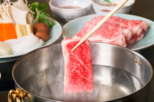 Shabu-Shabu dinner